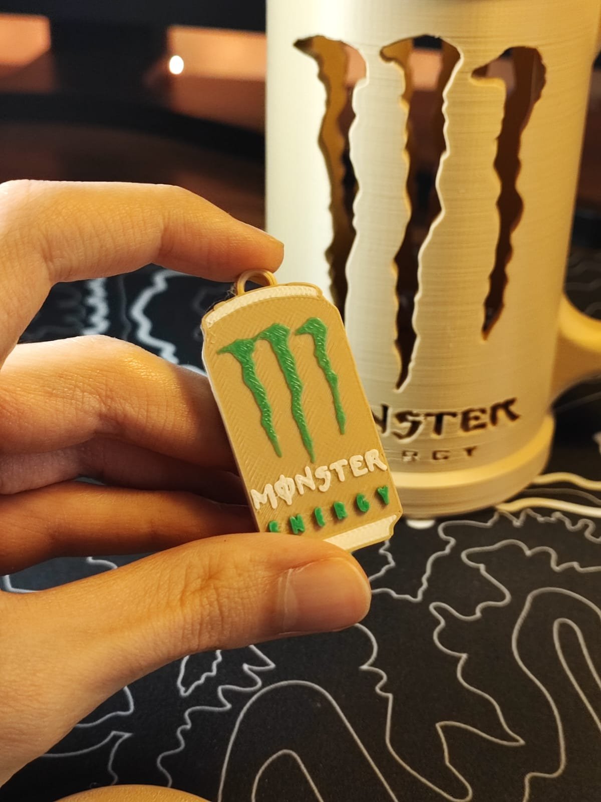 Monster Energy drink holder